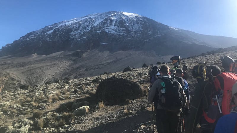 ultra adventures kilimanjaro trip from a distance