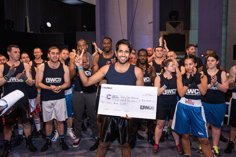 Ultra White Collar Boxing Winner