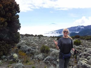 Linda Climbs Kilimanjaro
