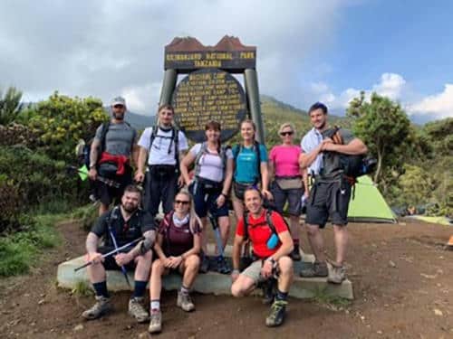 Ultra Adventures - Machame Gate (1790m) to Machame Camp (3010m)